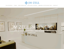 Tablet Screenshot of jmzell.com